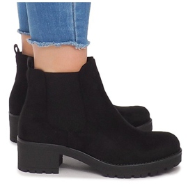 Botas de ante B05 Negro 1