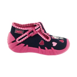 Calzado infantil befado 110P330 rosado azul marino 1