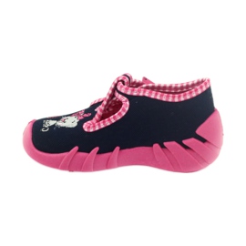 Calzado infantil befado 110P330 rosado azul marino 3