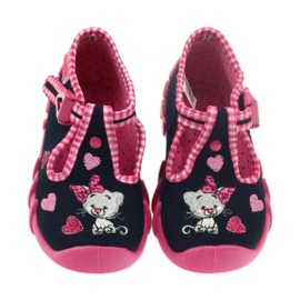 Calzado infantil befado 110P330 rosado azul marino 5