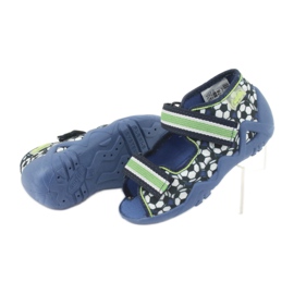 Calzado infantil befado verde 250P078 blanco azul marino 6