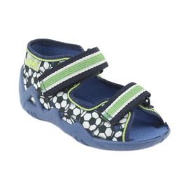 Calzado infantil befado verde 250P078 blanco azul marino 2