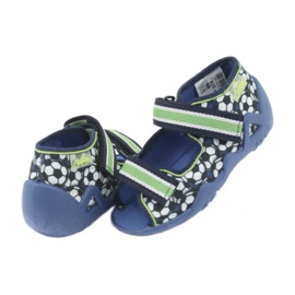 Calzado infantil befado verde 250P078 blanco azul marino 5