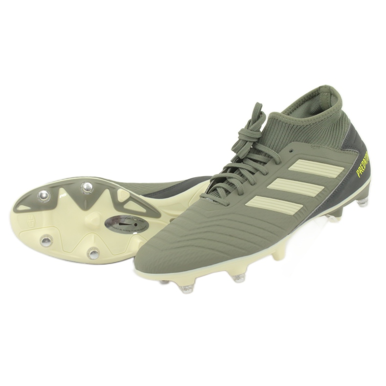 Botas de fútbol adidas Predator 19.3 Sg M EG2830 verde 4