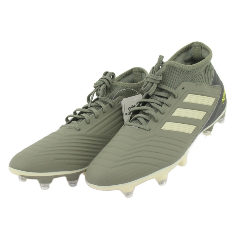 Botas de fútbol adidas Predator 19.3 Sg M EG2830 verde 2