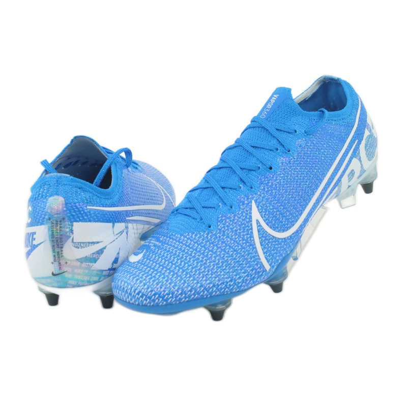 Zapatillas de fútbol Nike Mercurial Vapor 13 Elite SG-Pro Ac M AT7899 414 azul 4