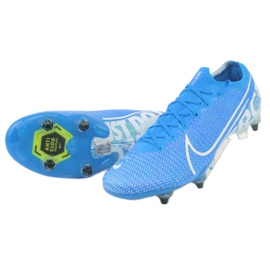Zapatillas de fútbol Nike Mercurial Vapor 13 Elite SG-Pro Ac M AT7899 414 azul 5