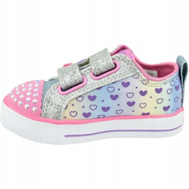 Skechers Shuffle Lite Jr 20135N-SMLT rosado 1 Skechers Shuffle Lite Jr 20135N-SMLT rosado 1