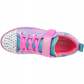 Zapatos Skechers Sparkle Lite Jr 20212L-LVMT púrpura 2