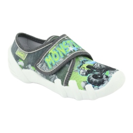 Calzado infantil befado 273X272 gris verde 1