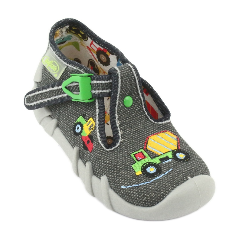 Calzado infantil befado 110P357 gris multicolor 2