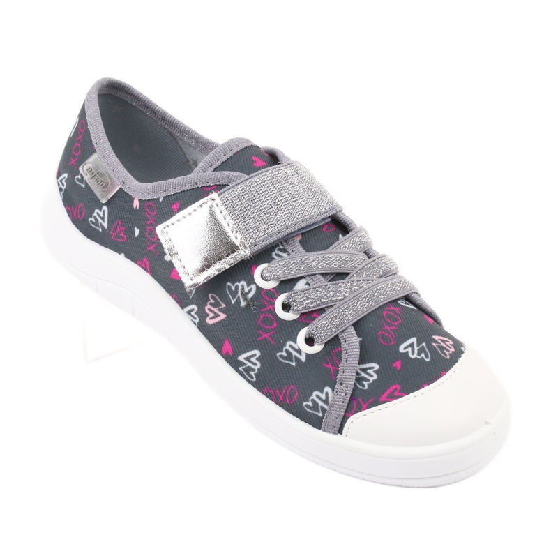 Calzado infantil befado 251Y138 rosado gris multicolor 2