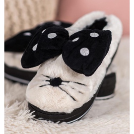 Seastar Zapatillas en la plataforma blanco negro 2