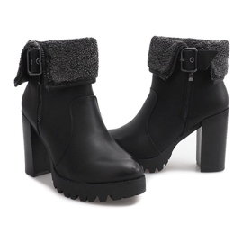 Botines Aislados A89619 Negro 1