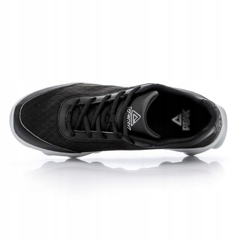 Zapatillas Peak para correr E43447H M 61297-61300 negro gris 2