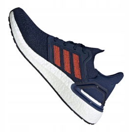 Zapatillas adidas UltraBoost 20 M EG0693 azul marino 3
