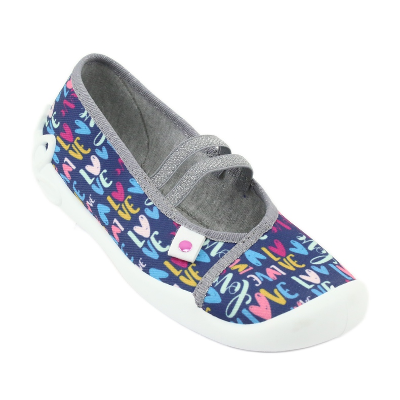 Calzado infantil befado 116Y260 azul marino rosado multicolor 2