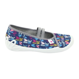 Calzado infantil befado 116Y260 azul marino rosado multicolor 1