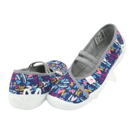 Calzado infantil befado 116Y260 azul marino rosado multicolor 5
