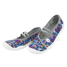 Calzado infantil befado 116Y260 azul marino rosado multicolor 4
