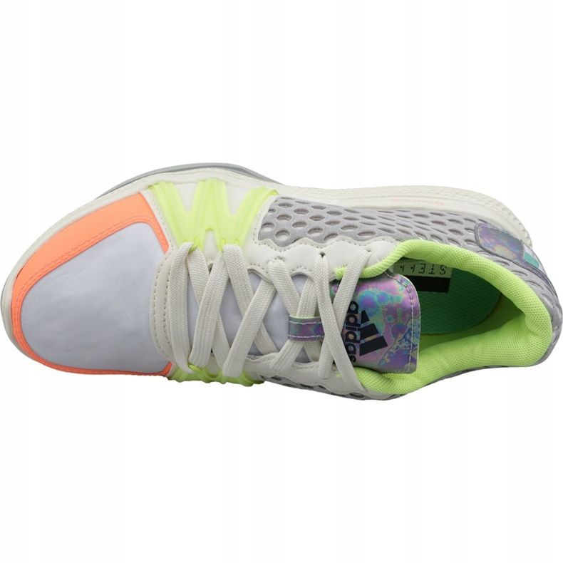 Zapatillas Adidas Ively Stellasport W S42031 blanco naranja gris verde 2