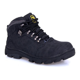 Botas Calientes Trekking Con Piel A58 Negra negro 3