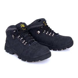 Botas Calientes Trekking Con Piel A58 Negra negro 6