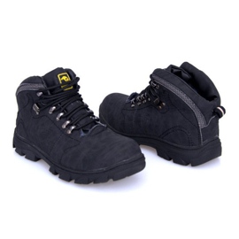 Botas Calientes Trekking Con Piel A58 Negra negro 7