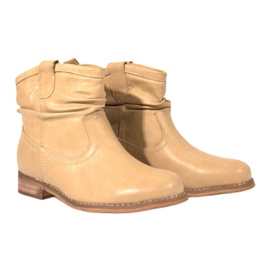 Hermosas botas 7376 beige 1