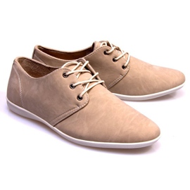 Zapatos elegantes B004 Beige 3