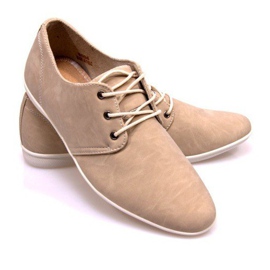Zapatos elegantes B004 Beige 4
