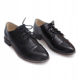 Zapatos con Cordones de Mujer C760JE Negro 2