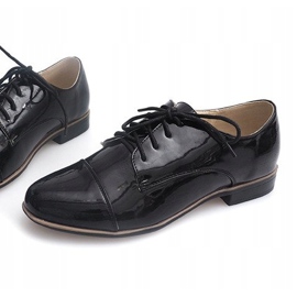 Zapatos con Cordones de Mujer C760JE Negro 3