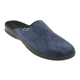 Zapatos befado hombre pu 548M018 negro azul marino 2