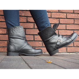 Botas 2W1 Con Tachuelas 1621 Negro 6