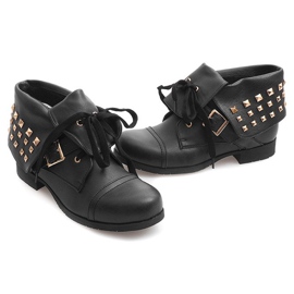 Botas 2W1 Con Tachuelas 1621 Negro 9