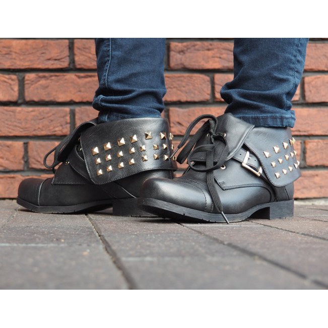 Botas 2W1 Con Tachuelas 1621 Negro 1