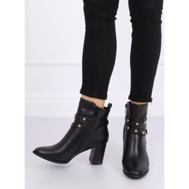 Botas negras de tacón 7968-GA Black negro 1