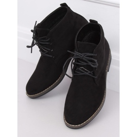 Botas negras con cordones 8B977 Black negro 2