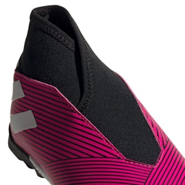 Zapatillas Adidas Nemeziz 19.3 Ll Tf Jr EF8849 multicolor rosa 2