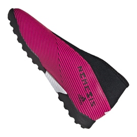 Zapatillas Adidas Nemeziz 19.3 Ll Tf Jr EF8849 multicolor rosado 5