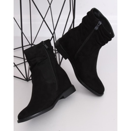 Negro Botas con tacón de cuña oculto 2C8AX7680-1 Negro 1 Negro Botas con tacón de cuña oculto 2C8AX7680-1 Negro 1