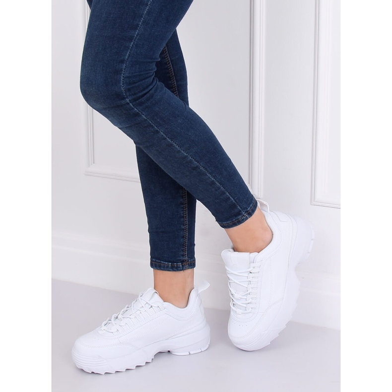 Blanco DSC81-2 Zapatillas deportivas blancas 2