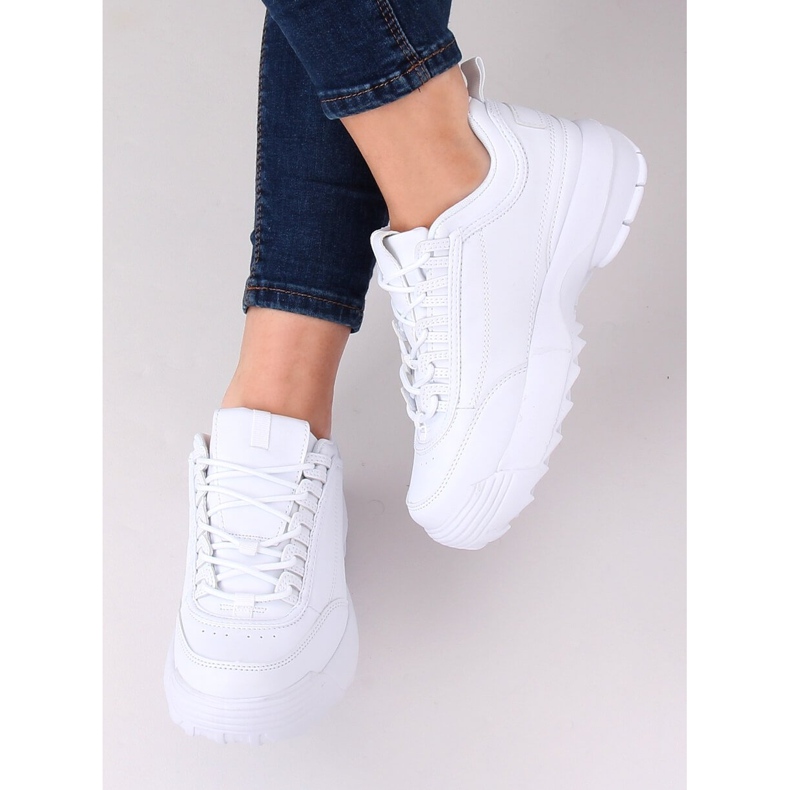 Blanco DSC81-2 Zapatillas deportivas blancas 1