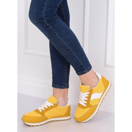 BL189P Calzado deportivo amarillo miel blanco 3