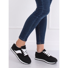 Black BL189P Zapatillas deportivas negras blanco negro 1