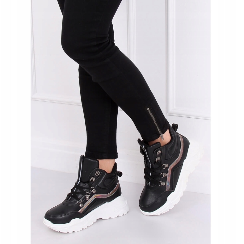 Zapato deportivo negro tobillo RB-3348 Negro 1