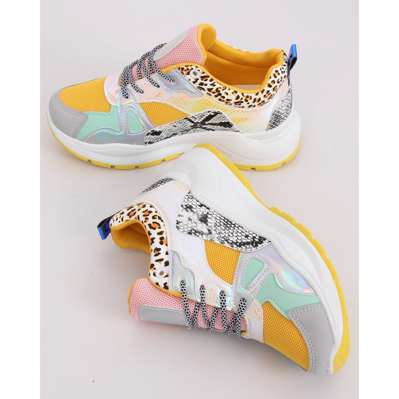 NB317P Calzado deportivo amarillo multicolor 1