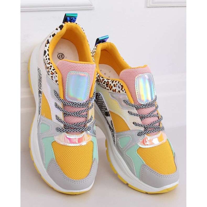 NB317P Calzado deportivo amarillo multicolor 2