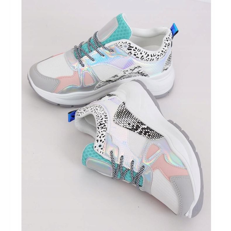 NB317P Calzado deportivo blanco multicolor 1